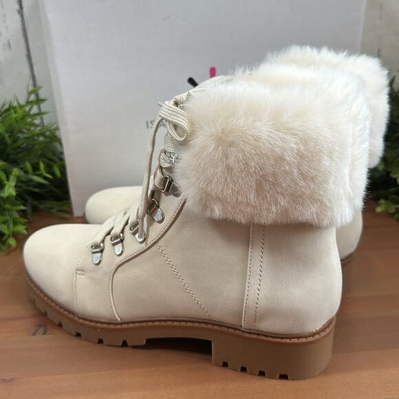 Isaac Mizrahi Live! Jesse Lace Up Hiker Bootie Size 9.5 - Picture 4 of 10